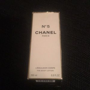 Chanel No. 5 body lotion